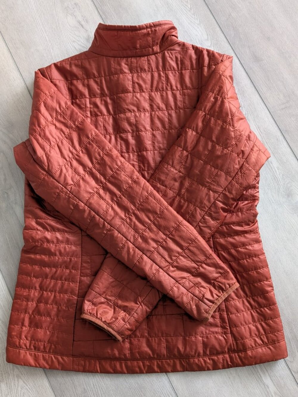 Patagonia Nano Puff Women's Jacket Burnished Red Rust Size L - Picture 8 of 15
